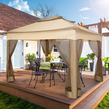 11x11 Pop-Up Gazebo with Mosquito Netting