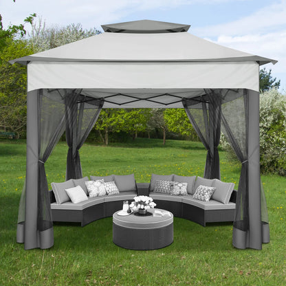 11x11 Pop-Up Gazebo with Mosquito Netting
