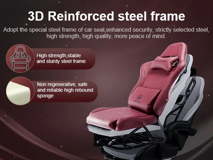 GTPLAYER Gaming Chair with Speakers & Footrest
