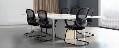 JHK Office Chair without Wheels, Mesh