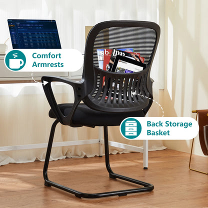 JHK Office Chair without Wheels, Mesh