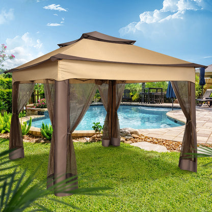 11x11 Pop-Up Gazebo with Mosquito Netting