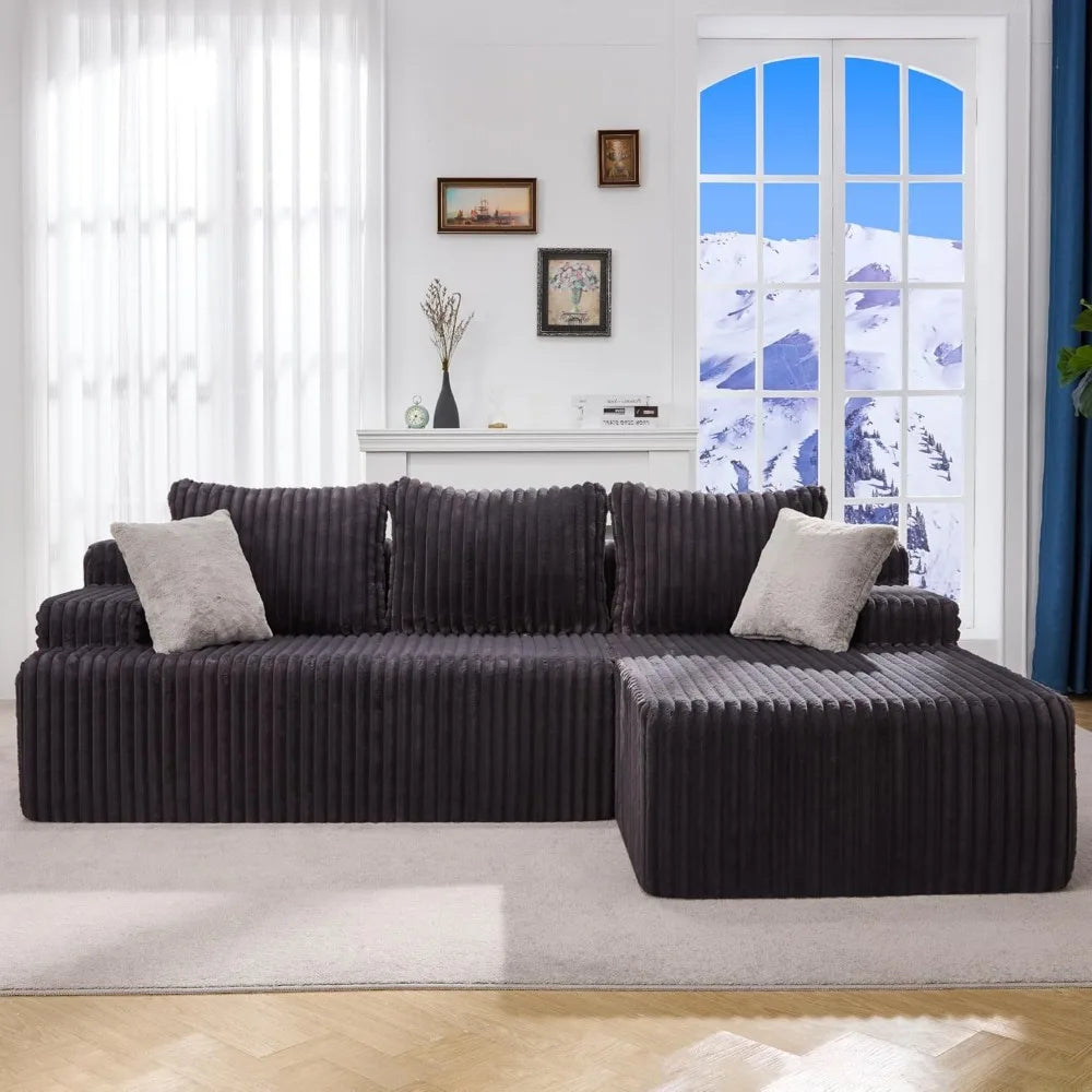 Cloud Memory Foam Sectional Sofa