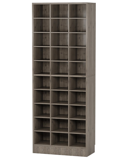 Tribesigns 8-Tier Wood Shoe Cabinet