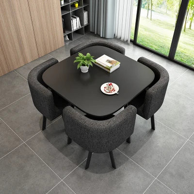 Modern Wooden Dining Table Set