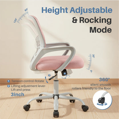 MCQ Ergonomic Office Chair, Mid Back