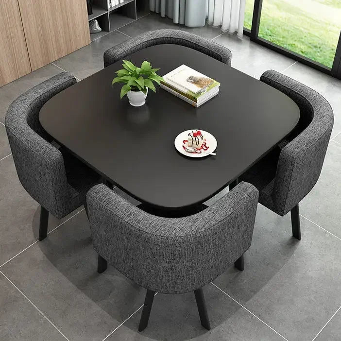 Modern Wooden Dining Table Set