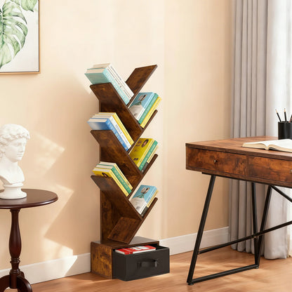 JHK 43" Geometric Book Rack