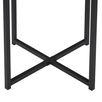 5-Piece Kitchen Table Set with Stools, Gray