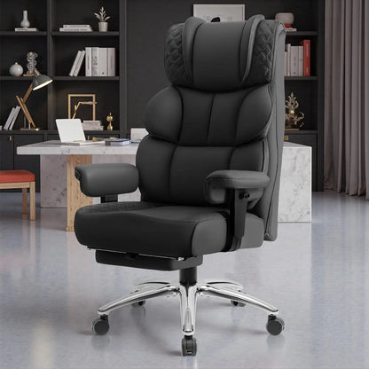 Big & Tall Leather Gaming Office Chair