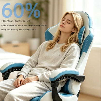 NEBMAAX Ergonomic Gaming Chair with Massage