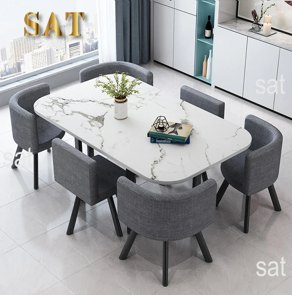 Modern Wooden Dining Table Set