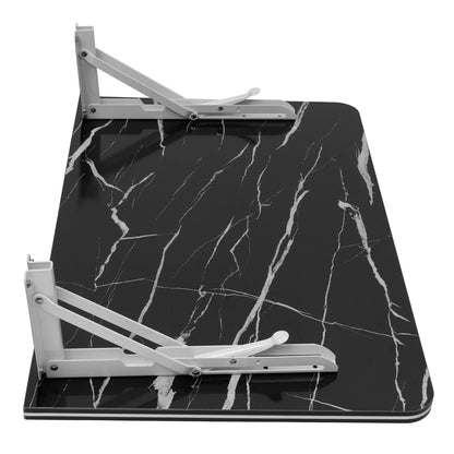 Folding Wall-Mounted Drop-Leaf Desk