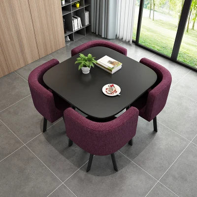 Modern Wooden Dining Table Set