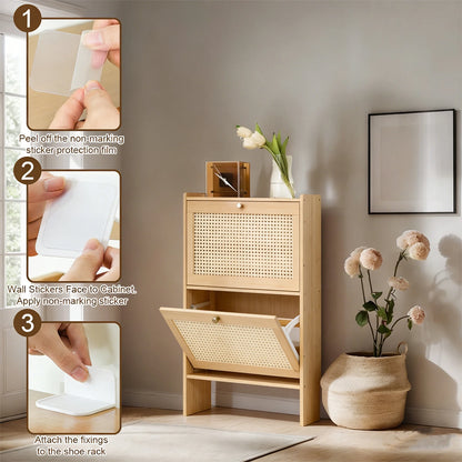 Free Standing Shoe Rack Cabinet