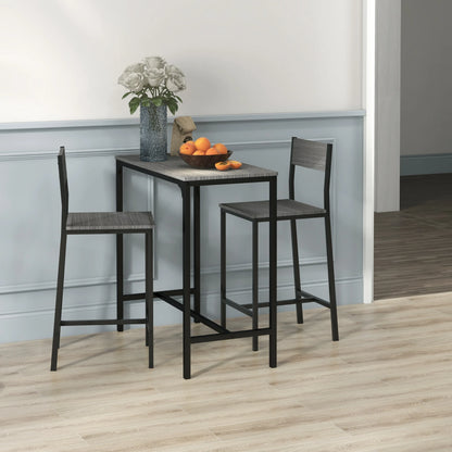 3-Piece Bar Table and Chairs Set