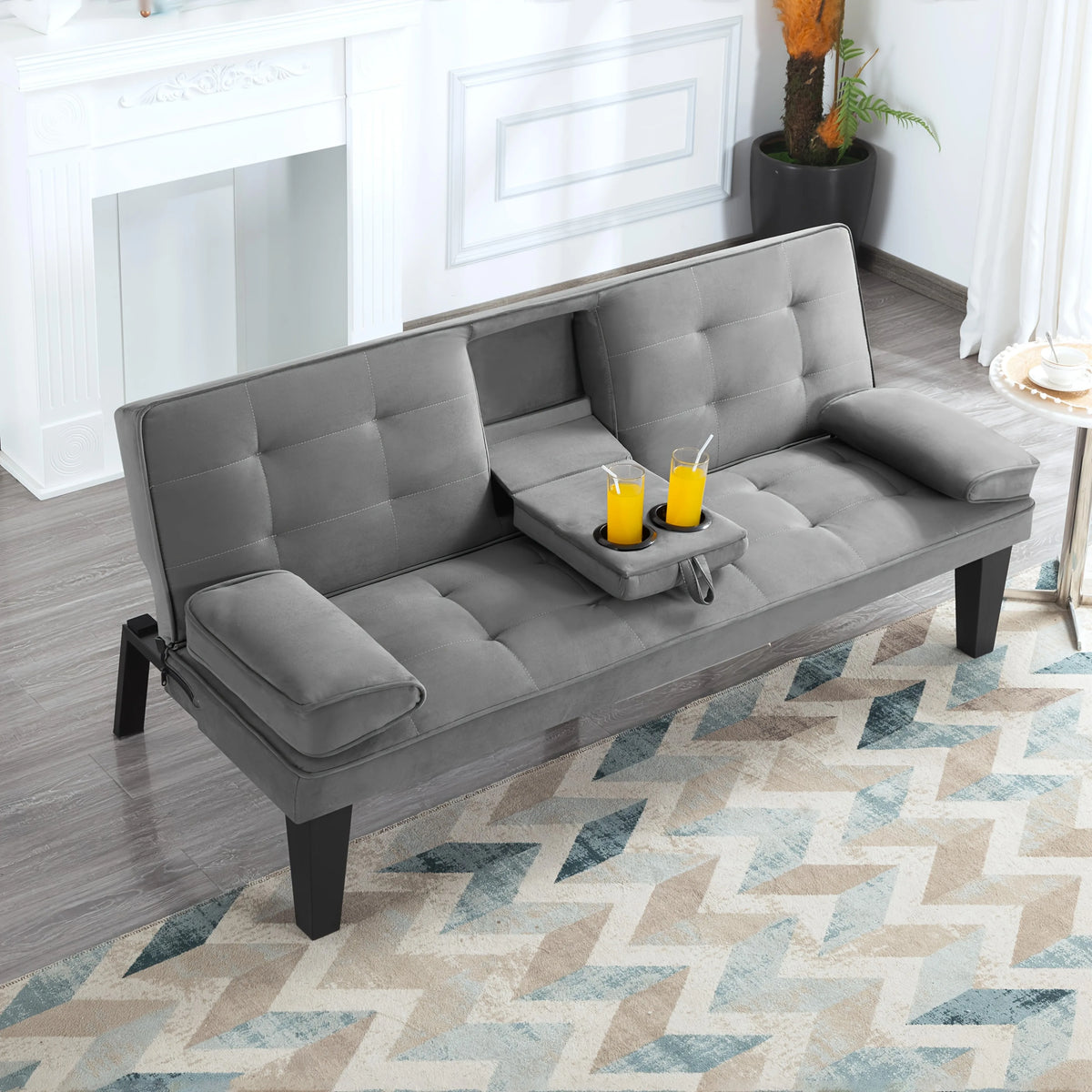 Foldable Sofa Bed, Convertible Sleeper