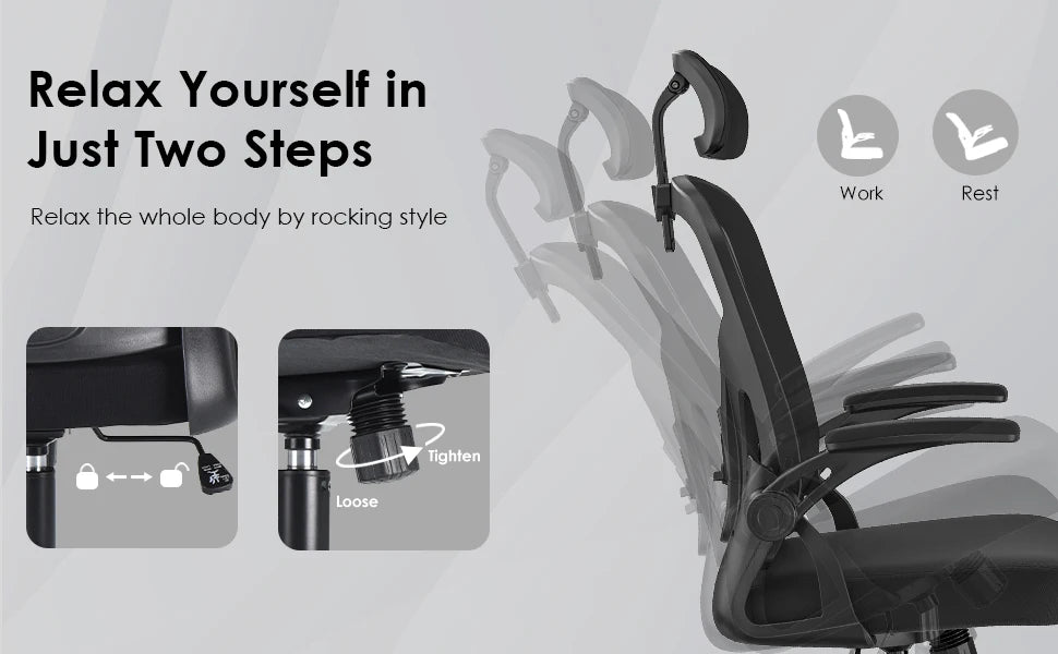 Farini High-Back Swivel Office Chair