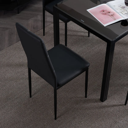High-Back Dining Chairs, Set of 4