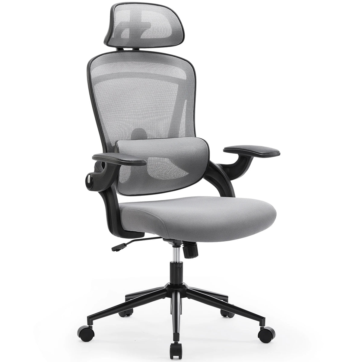 JHK Mesh Office Chair with Flip-Up Arms