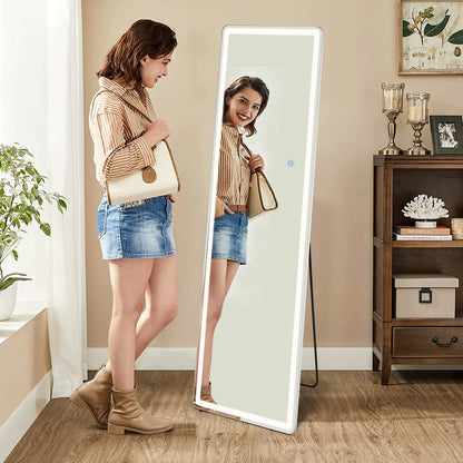 MCQ LED Full Length Mirror, 64"x21"