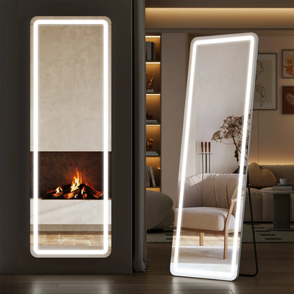 MCQ LED Full Length Mirror, 64"x21"