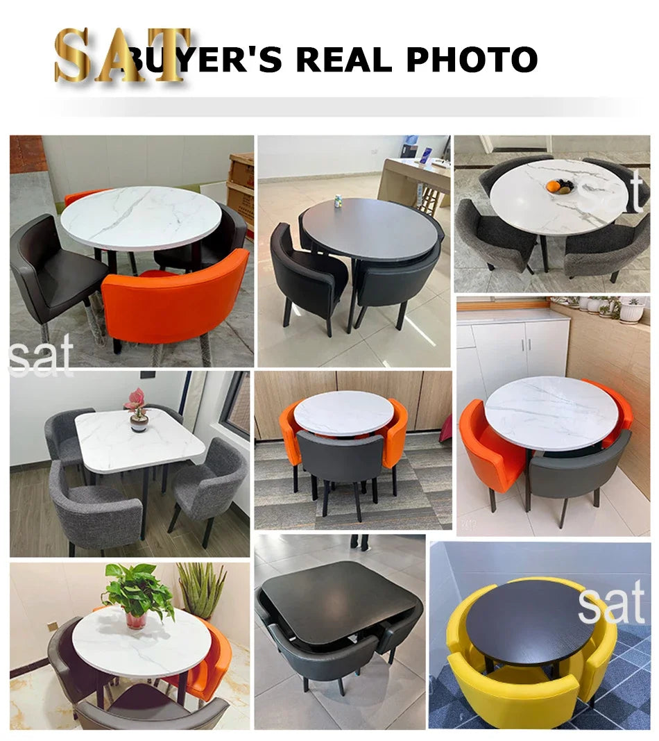 Modern Wooden Dining Table Set