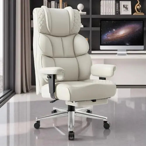 Big & Tall Leather Gaming Office Chair