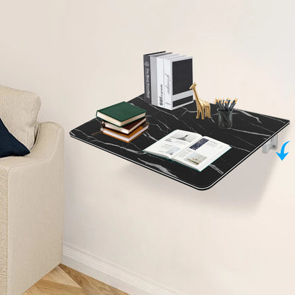 Folding Wall-Mounted Drop-Leaf Desk