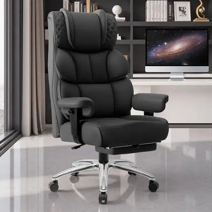 Big & Tall Leather Gaming Office Chair