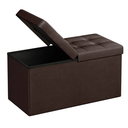 43" Storage Ottoman Bench with Flip Lid