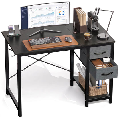 MCQ 40" Standing Desk with Drawers