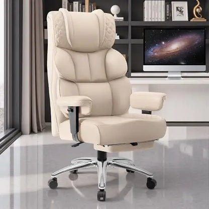 Big & Tall Leather Gaming Office Chair
