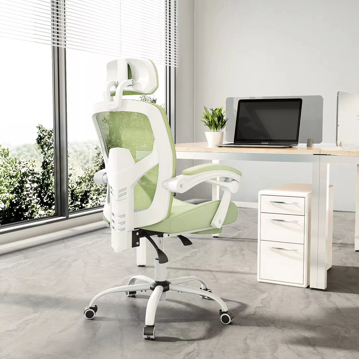 JHK Reclining High-Back Mesh Gaming Chair