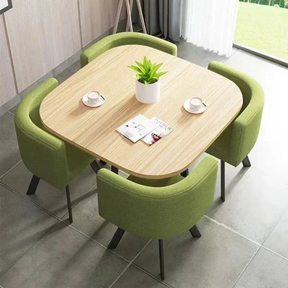 Modern Wooden Dining Table Set