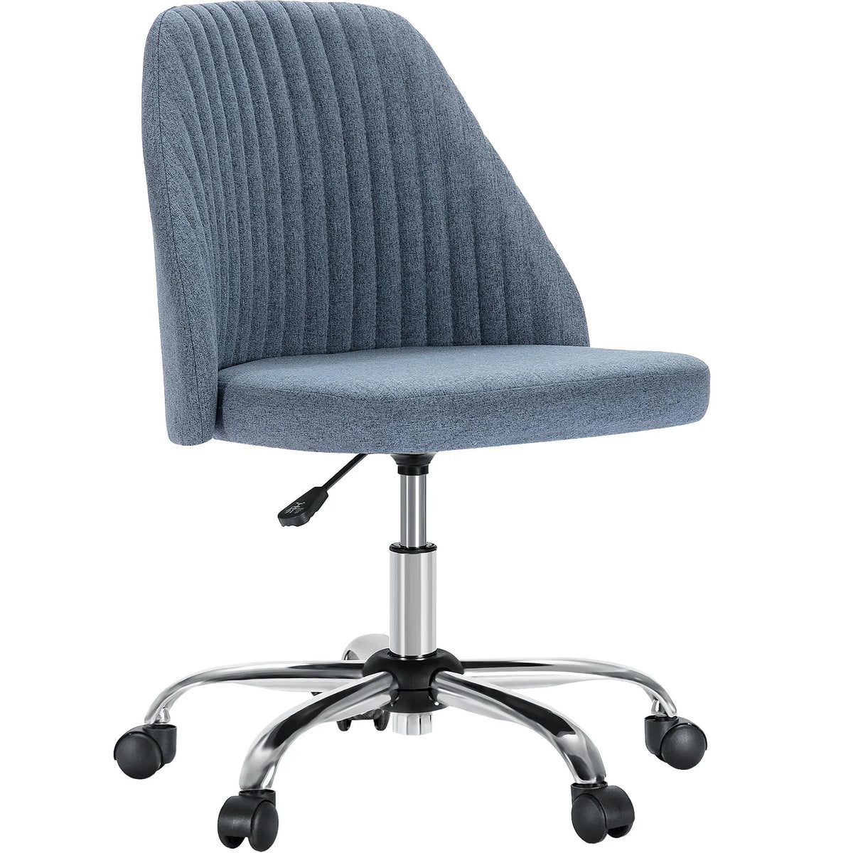 JHK Armless Vanity Swivel Desk Chair