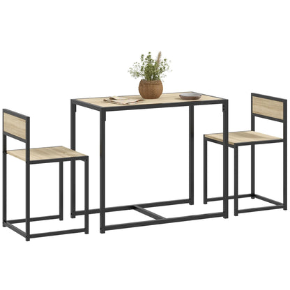 Homcom Compact Dining Table Set for 2