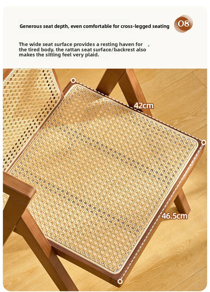 Rattan Balcony Tea Table & Chairs Set