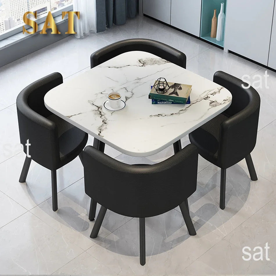 Modern Wooden Dining Table Set