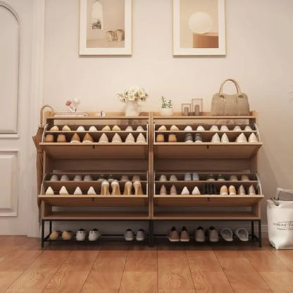 Narrow Shoe Storage Cabinet