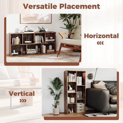 7-Cube Freestanding Bookcase