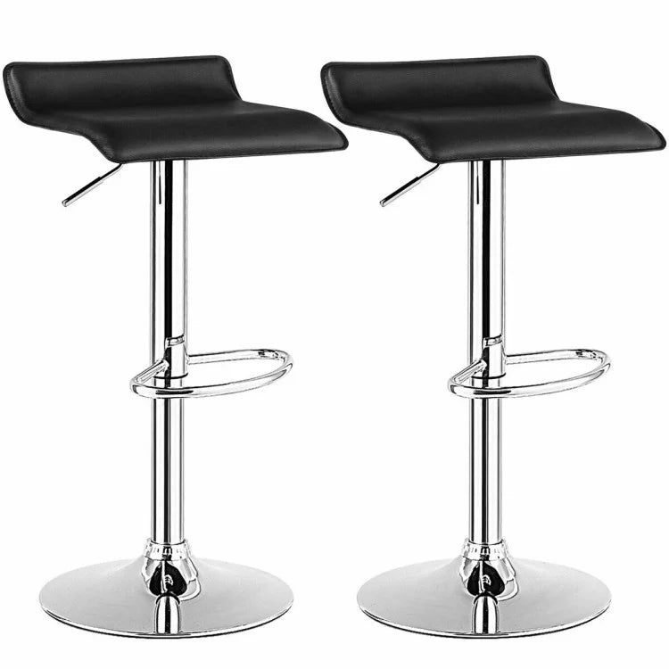 Adjustable Backless Bar Stools, Set of 2