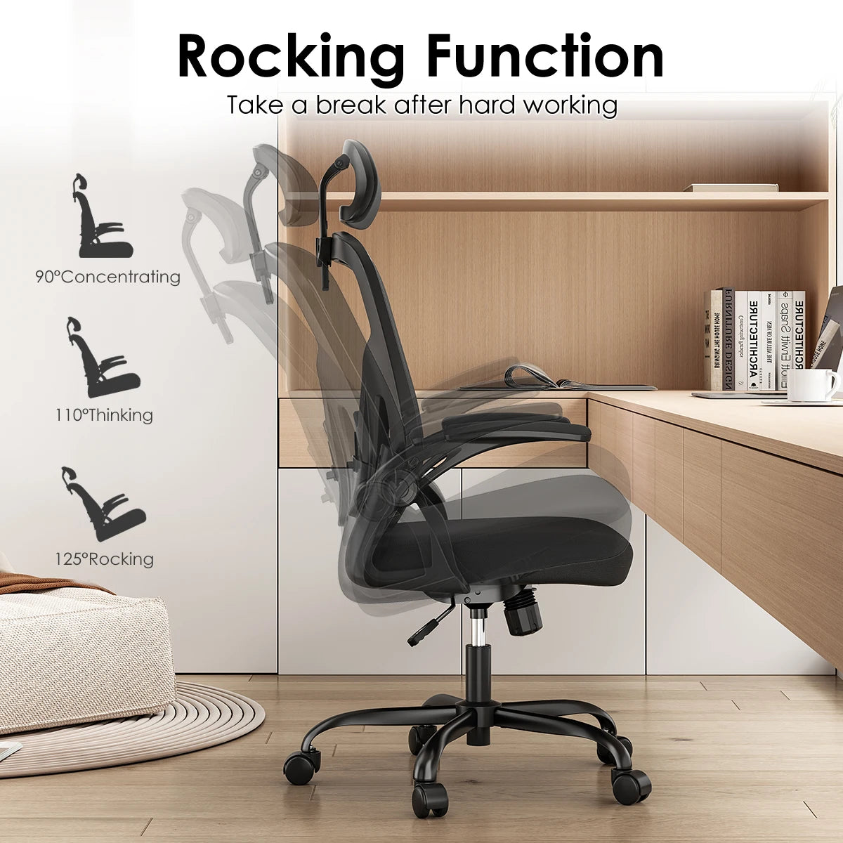 Farini High-Back Swivel Office Chair
