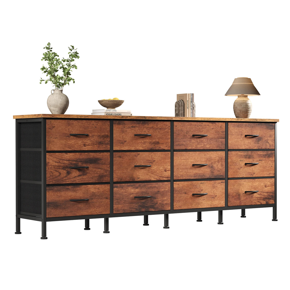 12-Drawer Fabric Storage Cabinet