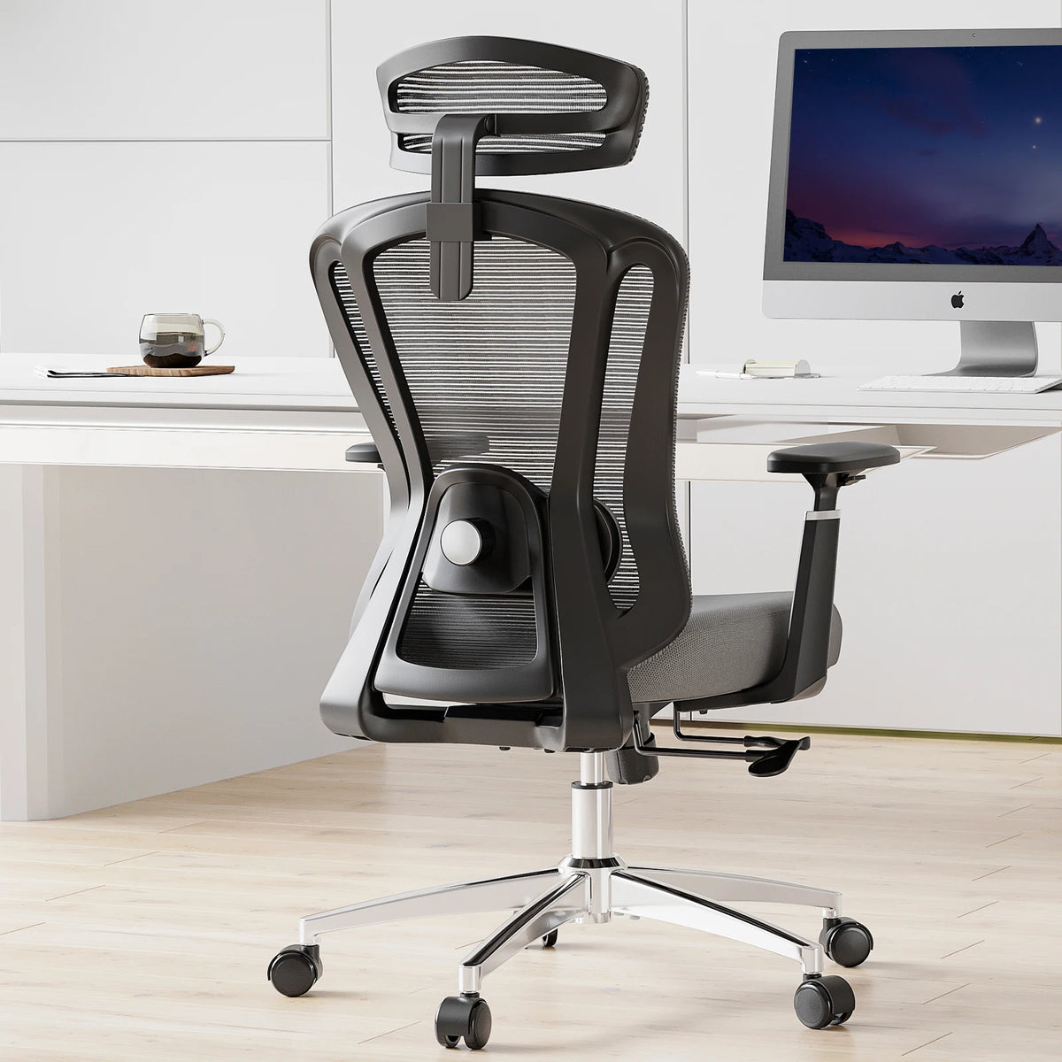 High-Back Ergonomic Office Chair, Heavy Duty