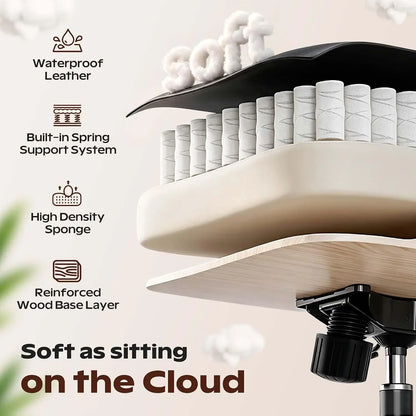 Ergonomic High-Back Office Chair, Big & Tall