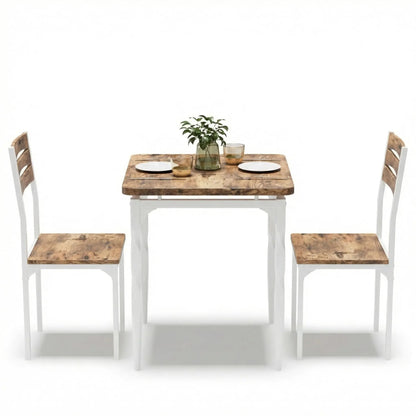 Farmhouse Dining Table Set for 2