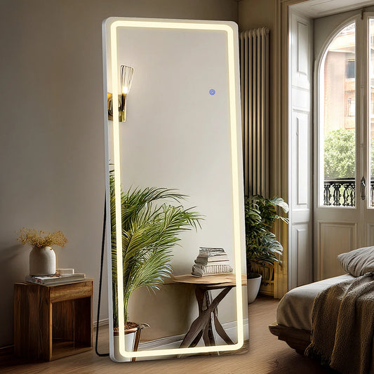 MCQ LED Full Length Mirror, 64"x21"