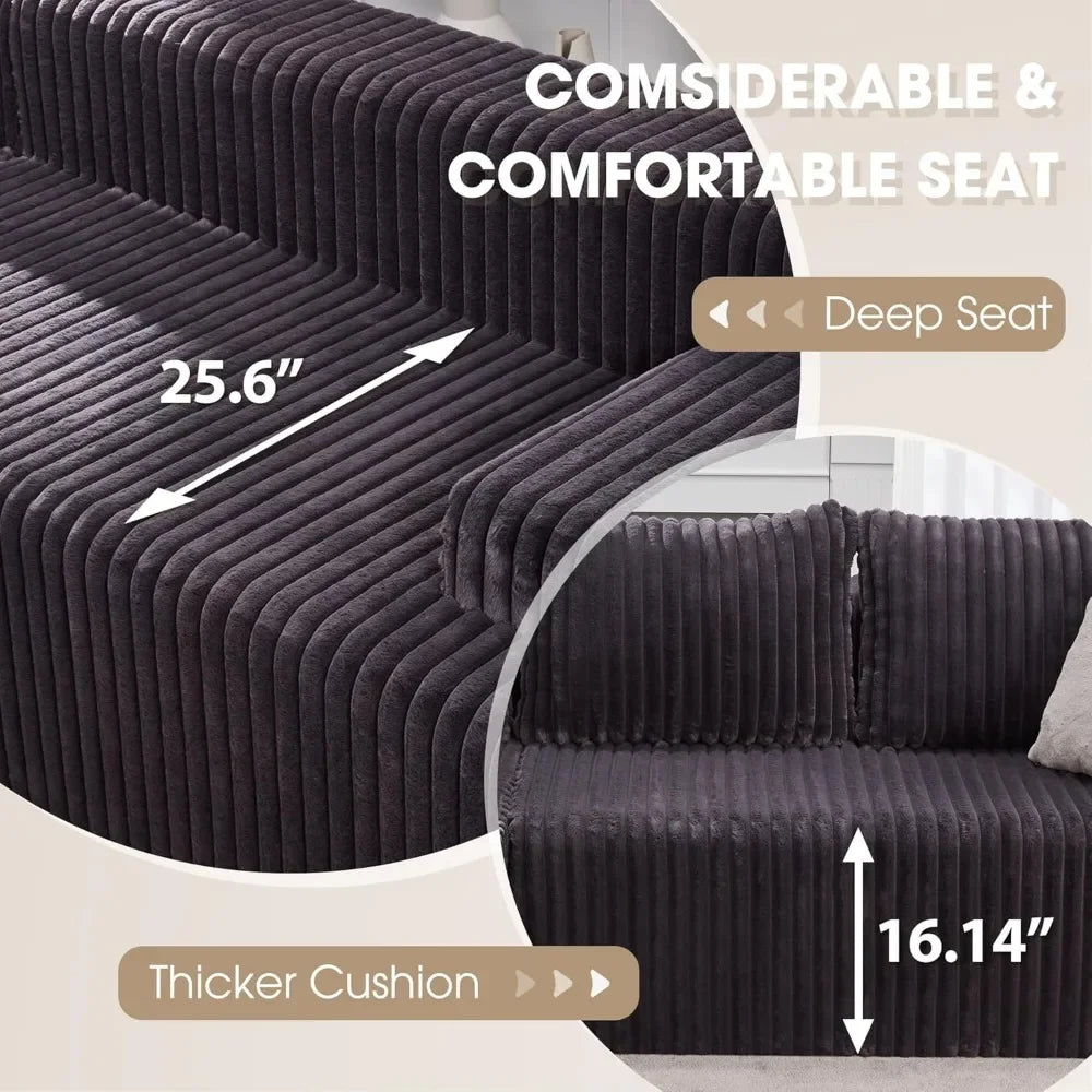 Cloud Memory Foam Sectional Sofa