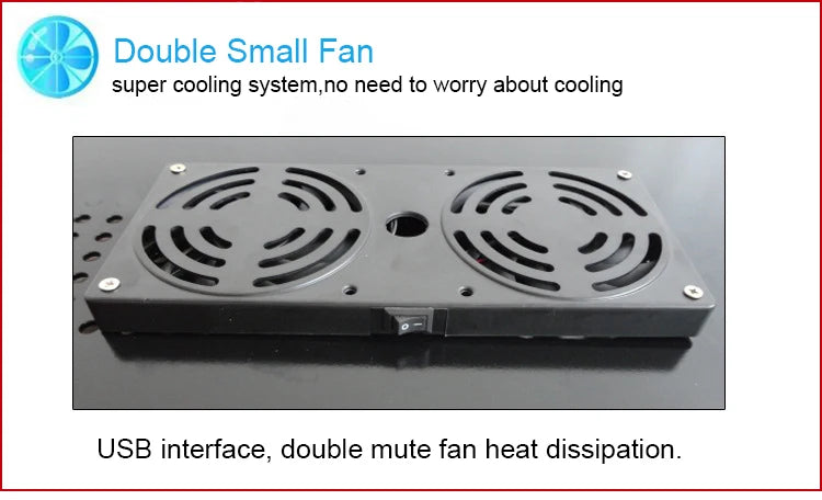 Adjustable Laptop Desk Stand with Cooling Fan